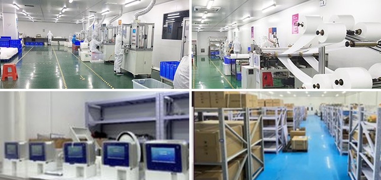 MedIntegrity factory — instrument assembly benches, clean assembly rooms and the finished-goods warehouse